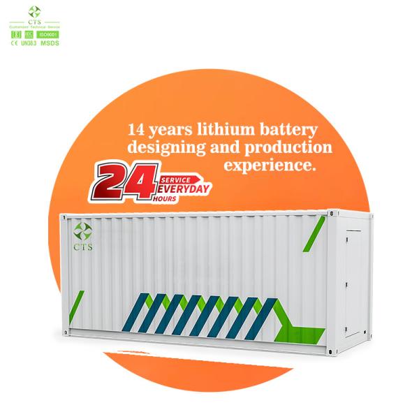 CTS Battery 768V 280Ah 215KWh 372KWh ESS Energy Storage System for Industrial energy storage residential power supply island power supply