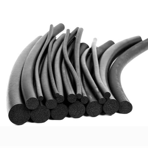 EPDM круглые пеновые полоски 3 мм 4 мм 5 мм 6 мм 8 мм 10 мм или любого размера для уплотнения и изоляции