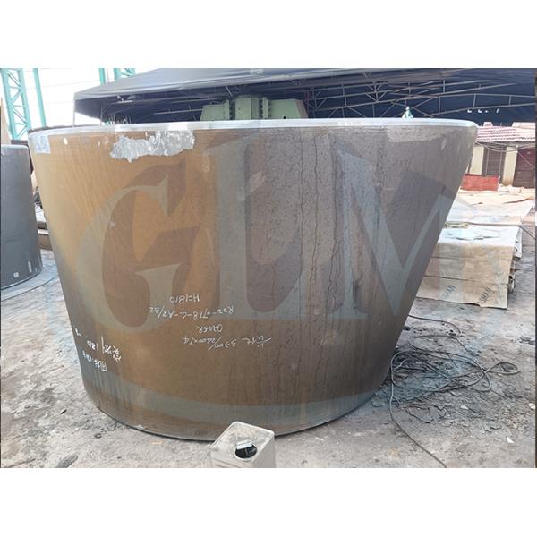 8600mm Diameter Conical Tank Head Dish Head For Tank Fabrication