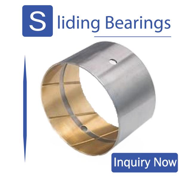 Precision Machined Components Split Self Lubricating Bimetal Bushing With Graphite