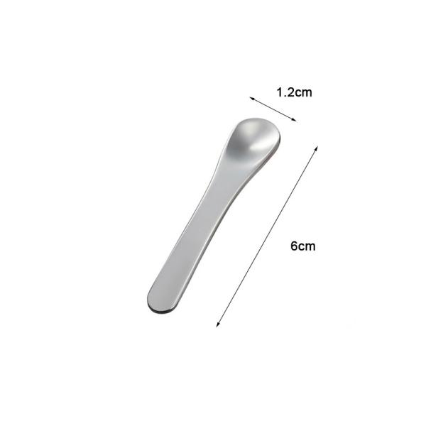 304 Stainless Steel Eye Cream Spoon Mini Eye Spatulas Eye Skin Care Massage Sticks for Rejuvenating Treatment