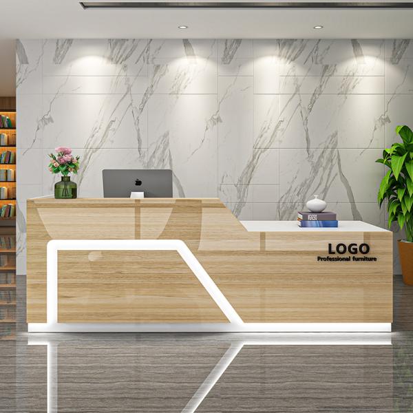 Salon Reception Desk Mall Shop Display Counter Pedestal For OEM ODM Usage Scenarios