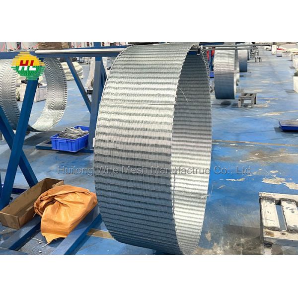 Egoza Razor Blade Fencing Wire With Sharp  Steel Blades For Maximum Deterrent Effect, Available From Razor Wire Factory