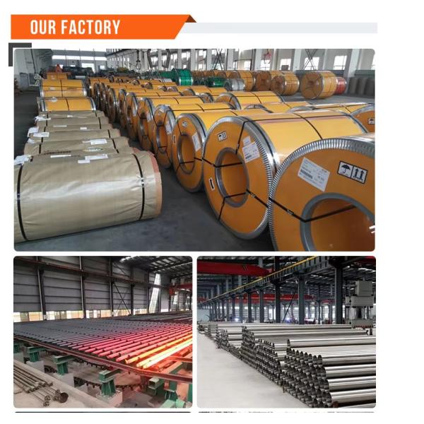 2b ASTM A240 201 bobinas de acero inoxidable personalizadas bobina de acero inoxidable 304