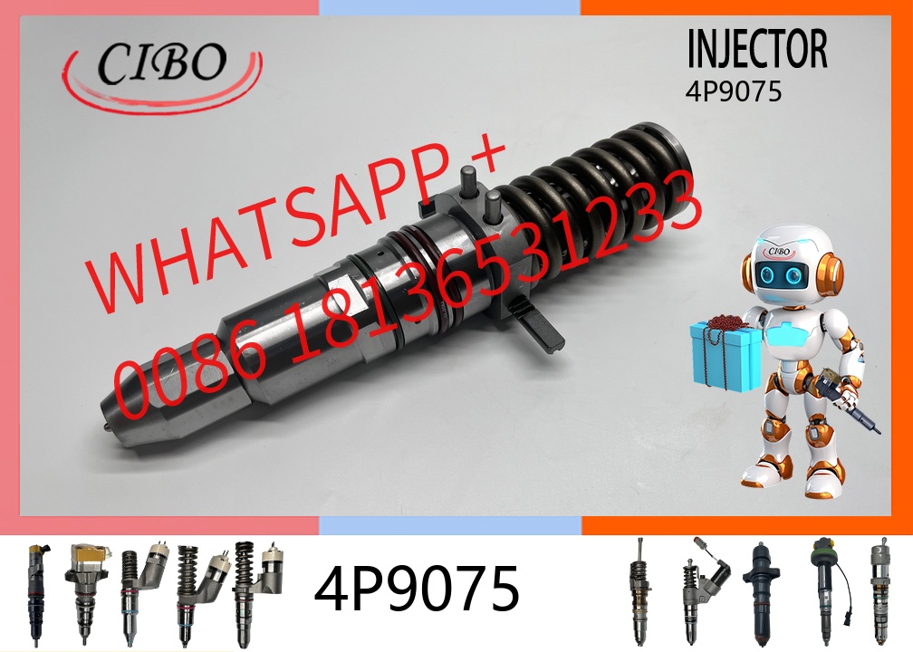 original 4P9075 Common Rail Fuel Injector for 3500A 3516 3512 3508 Engine 777B 785 789 Excavator Diesel Parts Replacement for OEM 0R3051 original new injector