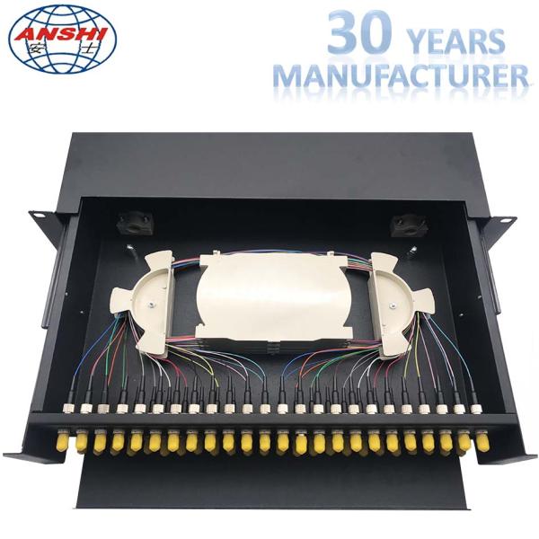 Рамка распределения ядров ОДФ шкафа Моунтабле 48 оптически, шкаф распределения волокна