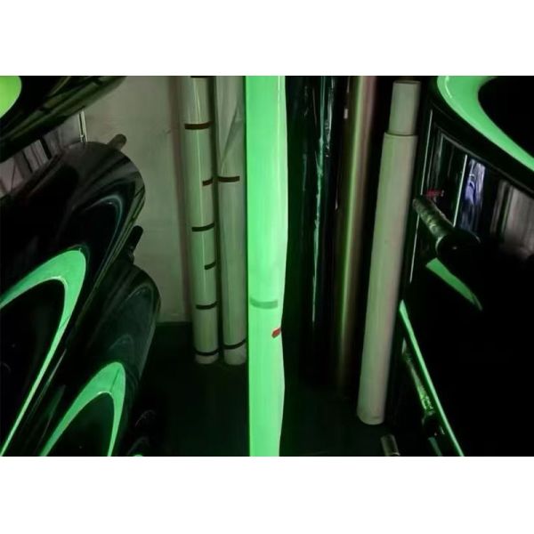 Dry Wet Installation Anti Stain TPU Color PPF fluorescence Green light luminescence TPU white to green photochromism Car Wrap Paint Protection Film
