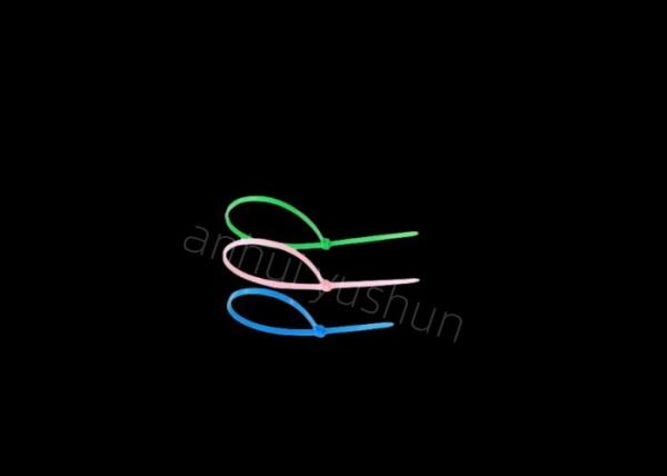 Custom Plastic Nylon Cable Tie 300mm buckle Straps