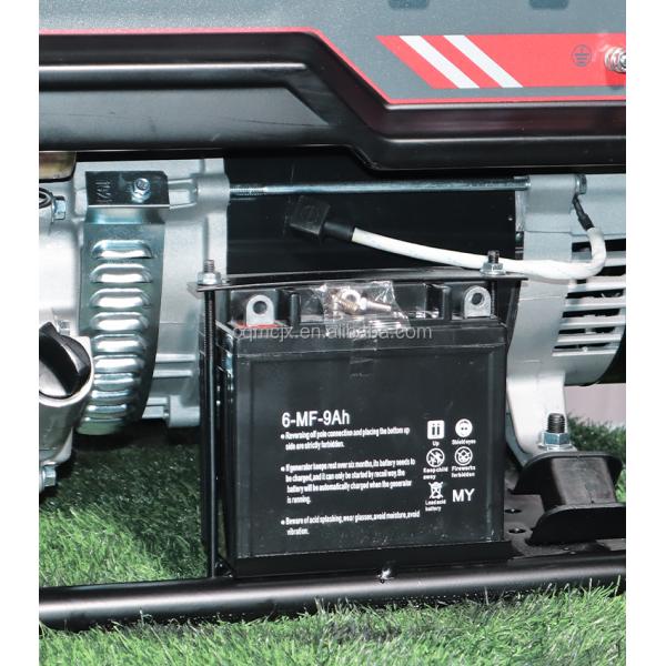6.5kva Gasoline Generator Portable Home Power Generators for Maximum Power of 13kw