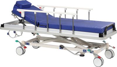 Hospital Hydraulicpatient Stretcher Trolley , Shock Proof Patient Transport Trolley 