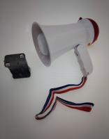 Mini megafono portátil inalámbrico con interruptor de música de conversación