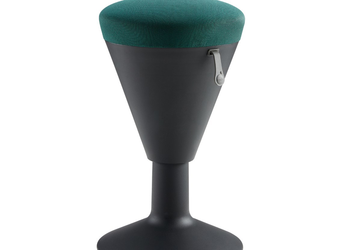 Chessy Office Stool with Flexible Silhouette, 13kg Weight, and Dimensions W345*D345*H510(mm)