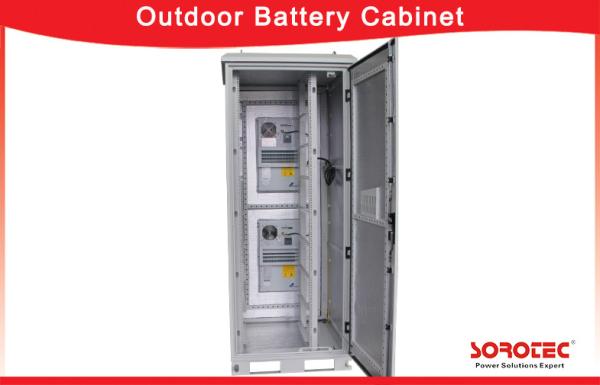 Energy Storage Outdoor Battery Cabinet with Heat Exchanger , CE passed