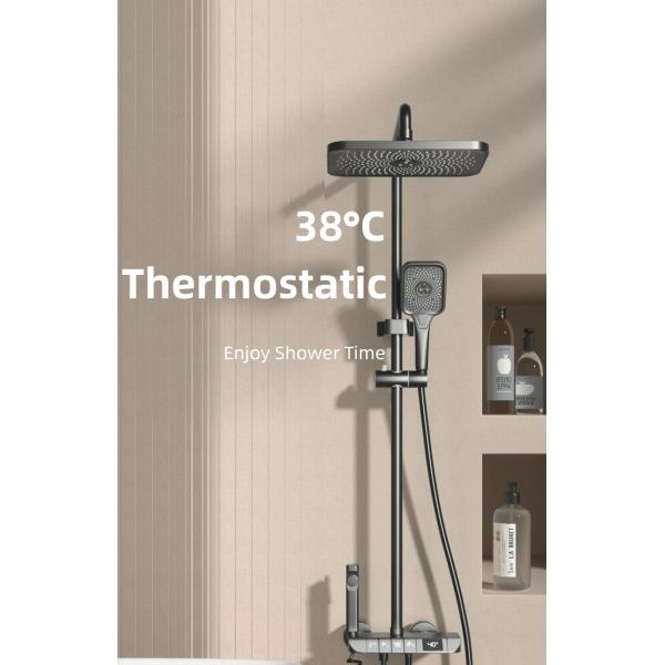 Rainfall Spray Exposed Valve Showers