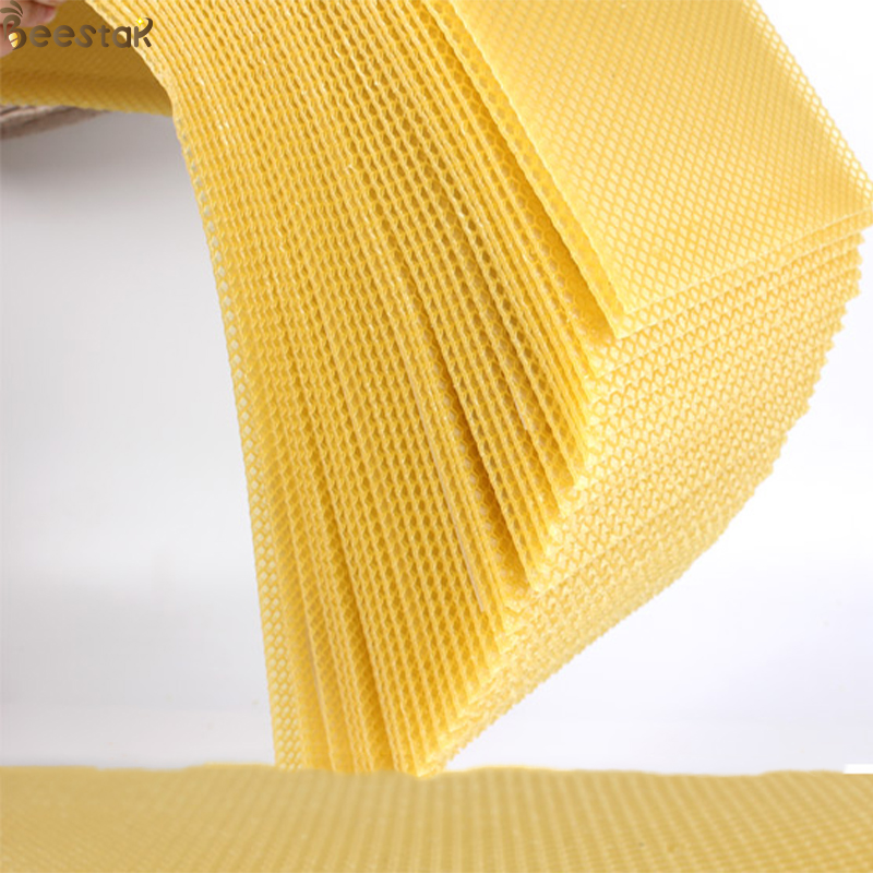 Лист учреждения Beeswax рамки сота beeswax c 100 естественный