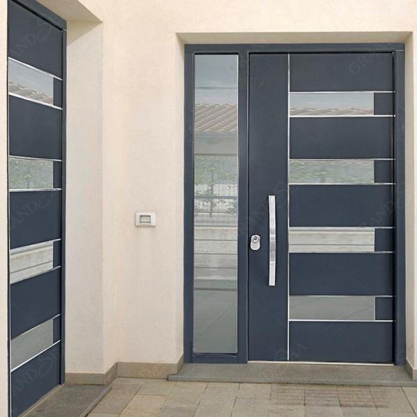 American Anti-Rust Bullet Proof Rotatable Exterior Front Villa Security 304 Stainless Steel Pivot Door