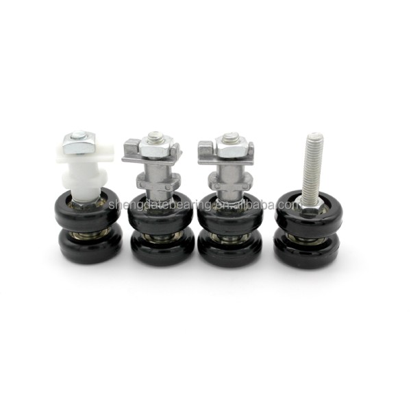 Glass Balcony Sliding Roller Wheel Set Patio Door Sliding Wheels Nylon Rollers