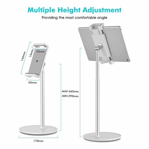 Шарнирное соединение 360 складывая выскальзывание 144mm настольной стойки телефона анти- для Ipad