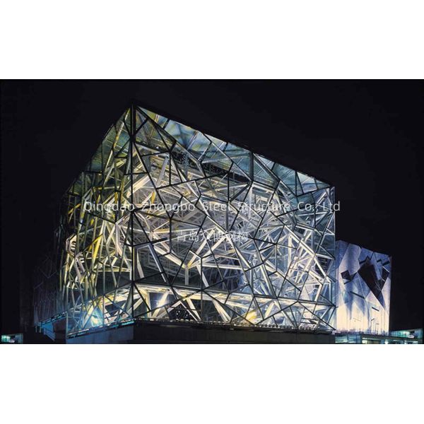 Precision Prefabricated Light Steel Hotel Office Commercial Steel Building Supermarket