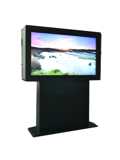 65 Inch Outdoor Digital Signage Kiosk Wide Viewing Angles T650EDCL-4K