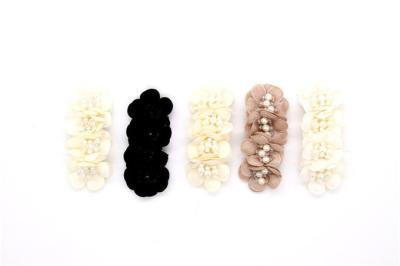 Decorative Ladies Shoe Bow Clips Accessories Special Cloth Material