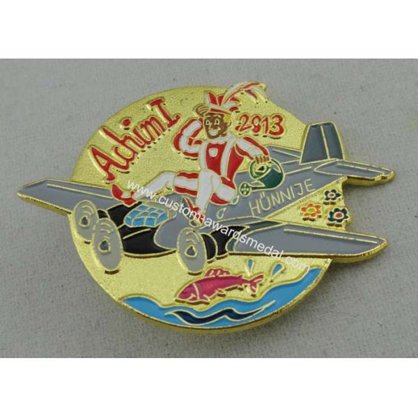 Achimi Collecting Gold Plating Soft Enamel Pin With Zinc Alloy Die Casting