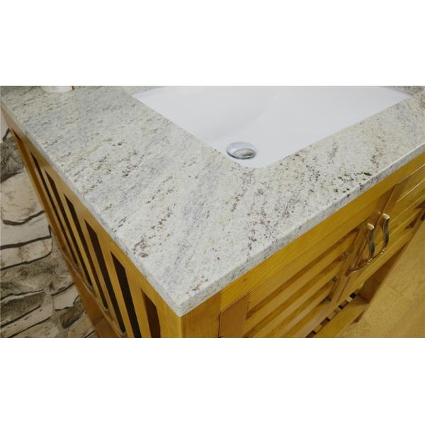 Подгонянные Кунтертопс ванной комнаты Префаб, имперские верхние части тщеты Премаде золота