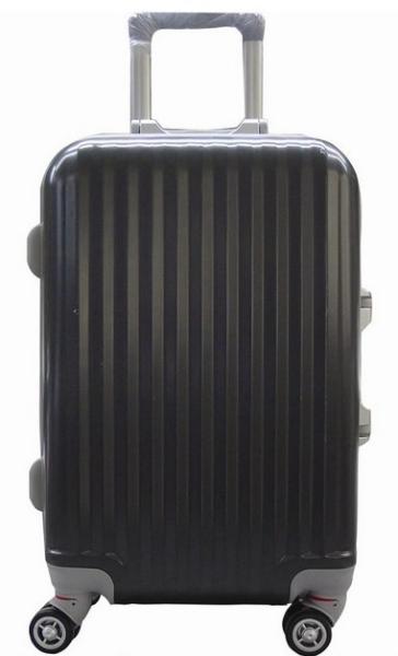 Aluminum Mouth PC ABS travel trolley luggage cases bag from baigou biggest factory price