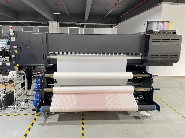 цвет печатной машины CMYK сублимации головы 300sqm/H 8pcs I3200 бумажный