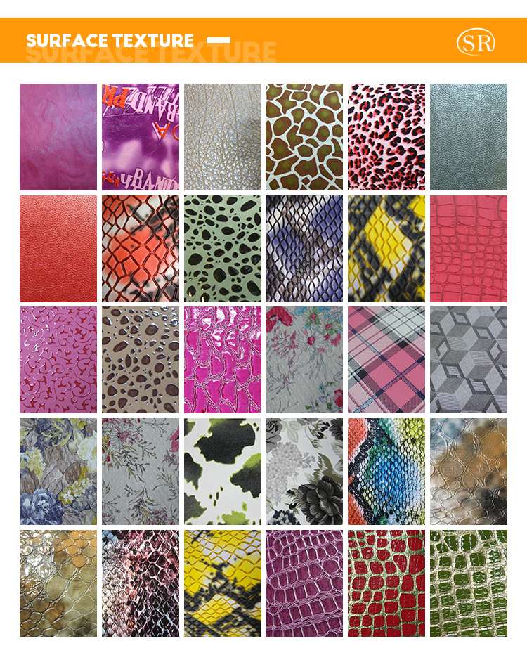 Durable Customized Eco-Friendly Fashionable Durable Upper Material for Shoes PU Leather Fabric