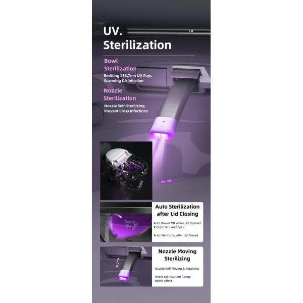 Dubai Hotel Smart Intelligent Toilet Luxury Multi Cleaning Customized