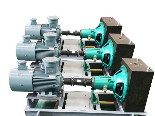 Leakproof Carbon Fiber Chemical Pump , Chemical Resistant Pumps Electric Motor Driven