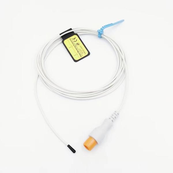Adult Skin Temperature Probes Reusable 2pin Compatible Edan