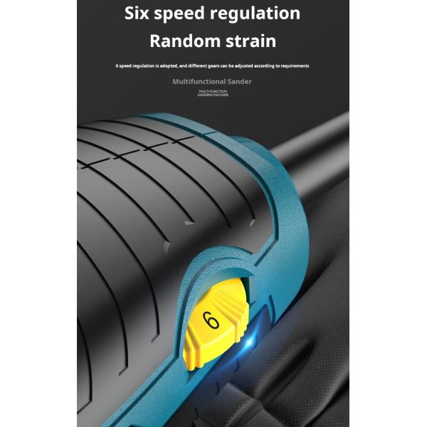 High Concentric Power Electric Car Sander 360-Degree With 12-Hole Vacuum Design