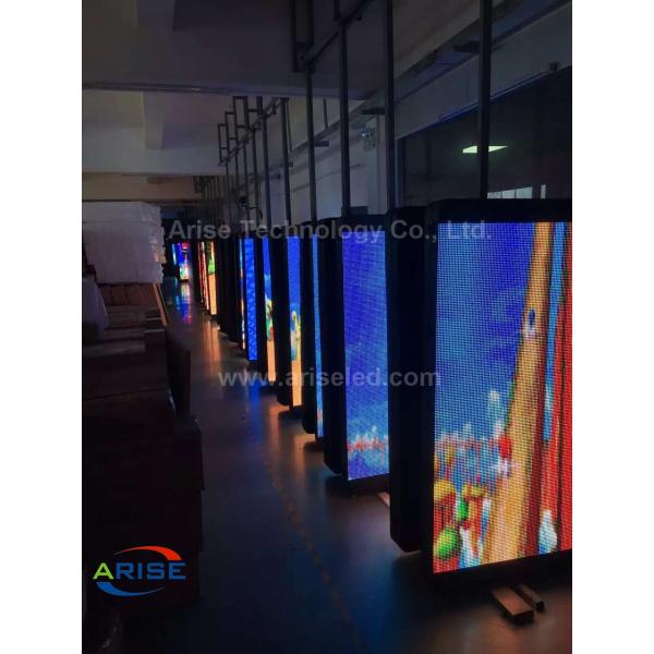 street pole led display,wireless control pole street led disply screen P4mm P5mm P6mm P8mm