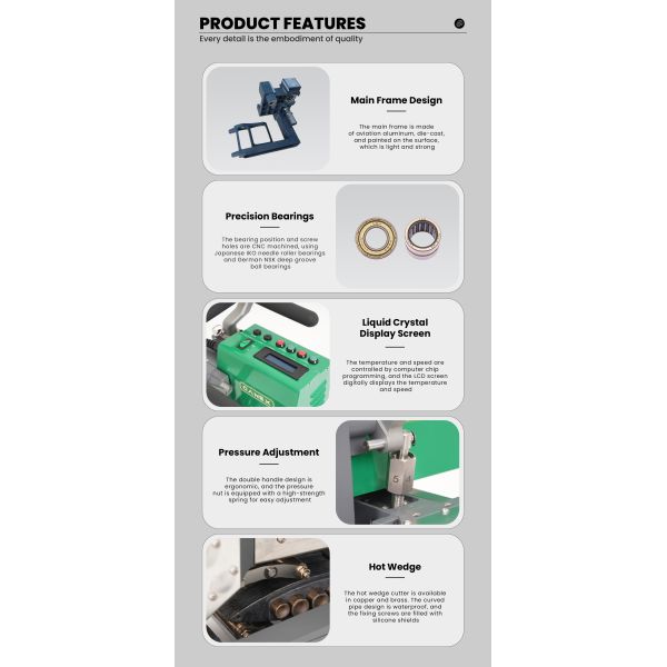 HDPE Geomembrane Full Power Welding Machine CX600 