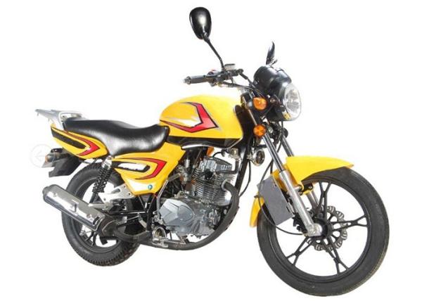 125cc 150cc 200cc Gas Powered Motorcycle , Full Gas Motorcycles 4 Stroke CG Engine