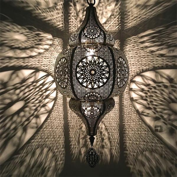 Traditional Arab Pendant Lamp Arabian Lighting Chandelier Hollowed Arabic Hanging light(WH-DC-61)