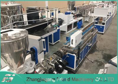 25~60 Mm Plastic Profile Production Line Plastic Trunking Equipment Easy Operation