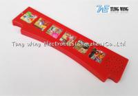 Module sain de bouton du rouge 6 pour les livres sains d'enfants en tant que jouets éducatifs d'intérieur