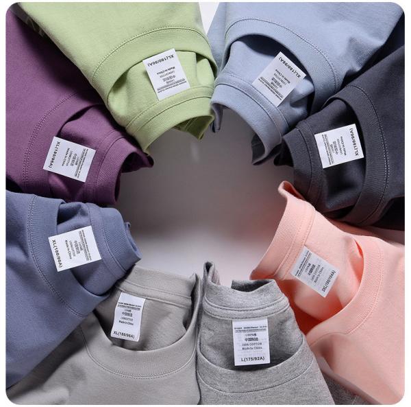 100 camisetas em branco de algodão MACTING Tecido 250 gramas 100% Peso pesado