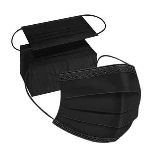 3 ply 4ply Medical Surgical Face mask Dental Black Face Mask TYPE IIR EN14683 Safety Non Woven fashionable disposable face mask