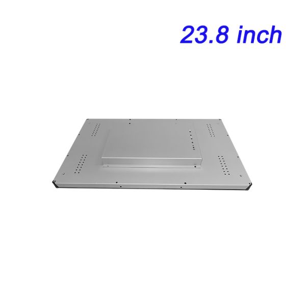 23.8 inch Customizable Drivers and Software Support Included Capacitive Touchscreen Industrial Panel Mount Monitor with Metal Frame
