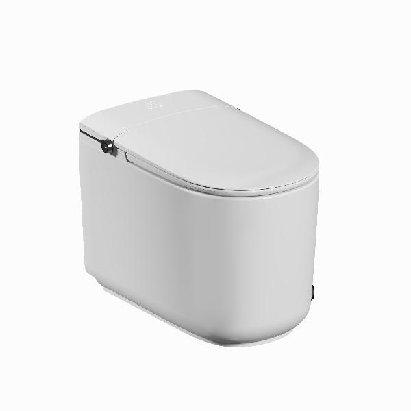 Wall-Mounted Smart Toilet with Heated Seat and Bidet