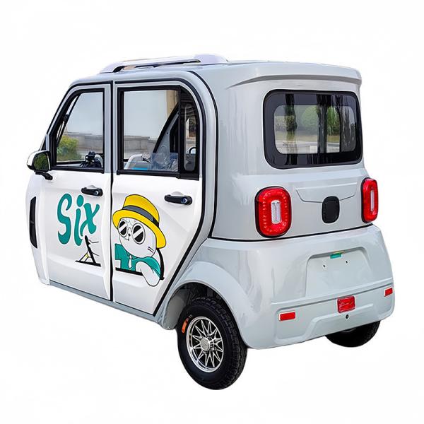 Household Family Truck 1200W Electric Tricycle with Fully Enclosed 4 Seats and Energy