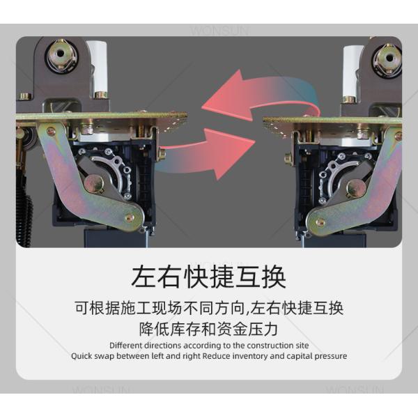 OEM Two Fence Boom Vehicle Barrier Gate With 24V DC Brushless Motor