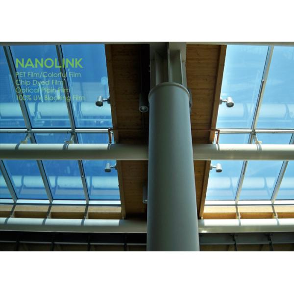 Construction / Car Professional Window Tint Film , Sun Blocking Window Film High Transparency