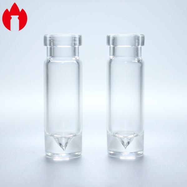 0.5mml 2ml V Shaped Bottom Crimp Or Screw Neck Medical Glass Bottle Vial
