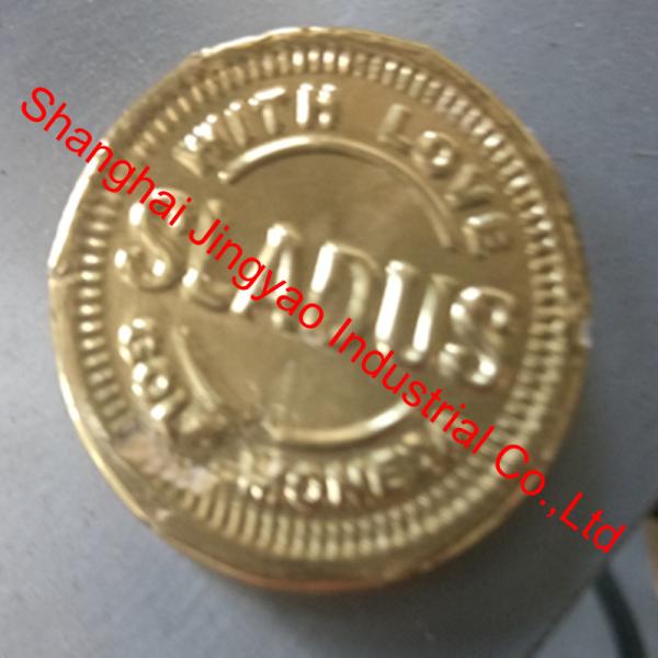 Metal Packaging Knurling Machine for Chocolate Coins Automatic and Easy to Operate