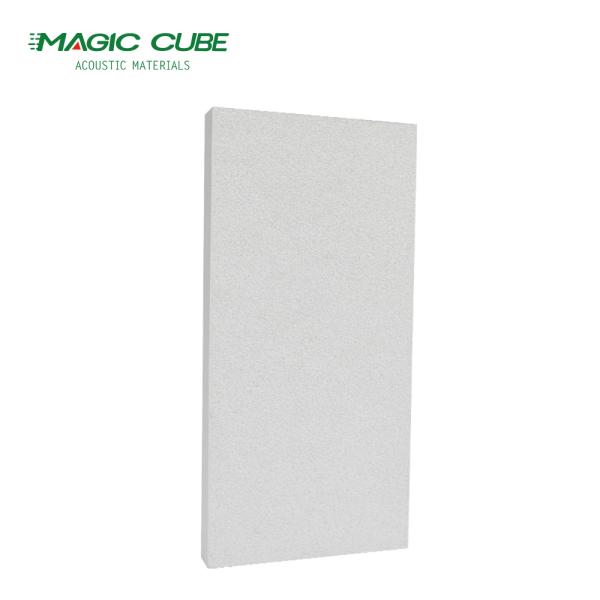 MDF 27mm Fiberglass Drop Ceiling Tiles Noise Reduction For Hotel Kitchen